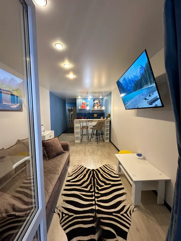 Стильная видовая студия на 24 этаже в ЖК Елецком