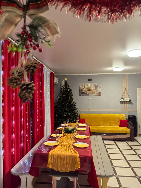 Коттедж Радужный дом в 5 минутах от горнолыжного курорта — аренда посуточно в Хвалынск