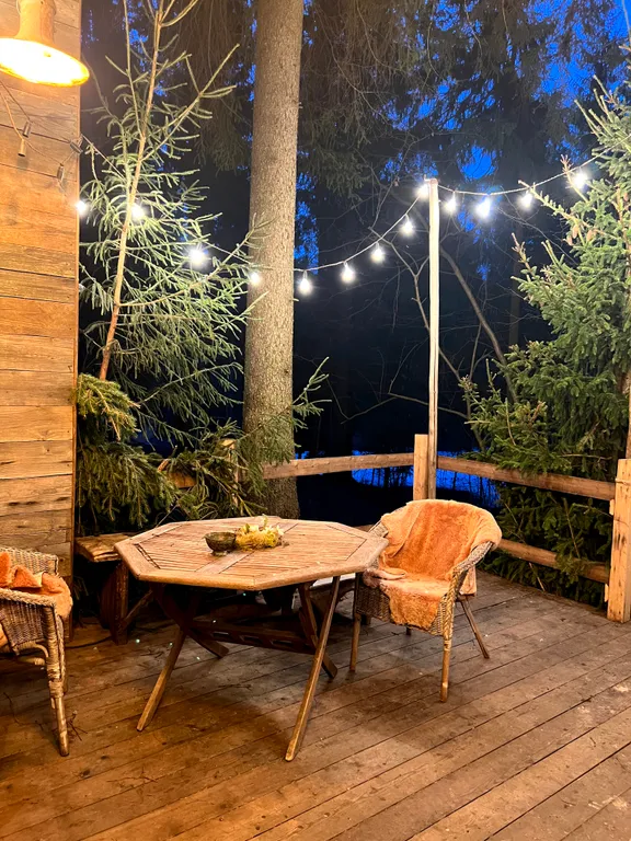 Дом Гнездо среди елей