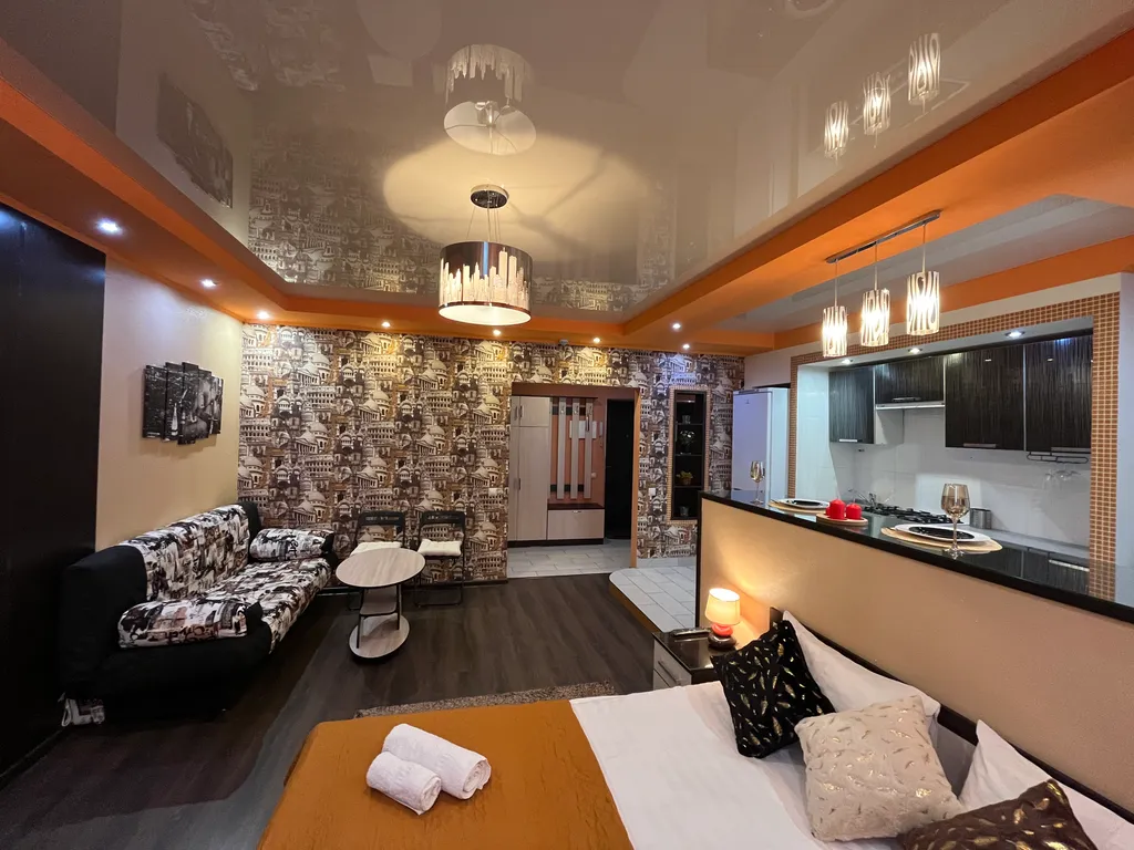 Квартира Квартира Просторная студия в 15 минутах пешком до Тверского Арбата — Тверь