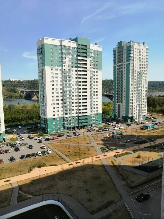 Квартира с видом на реку рядом с центром