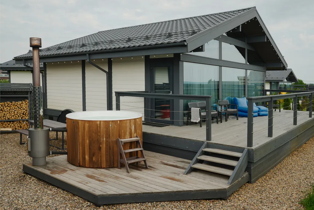 Лазурный дом в Загородном клубе у Плещеева озера