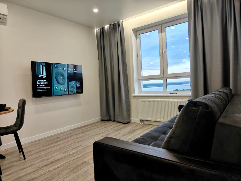 Новая двухкомнатная квартира с незабываемым видом на волгу