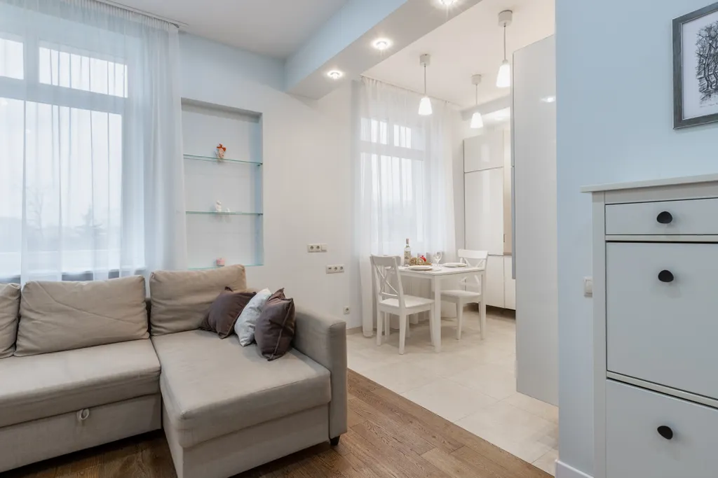 Комфортный апартамент с видом на Свислочь