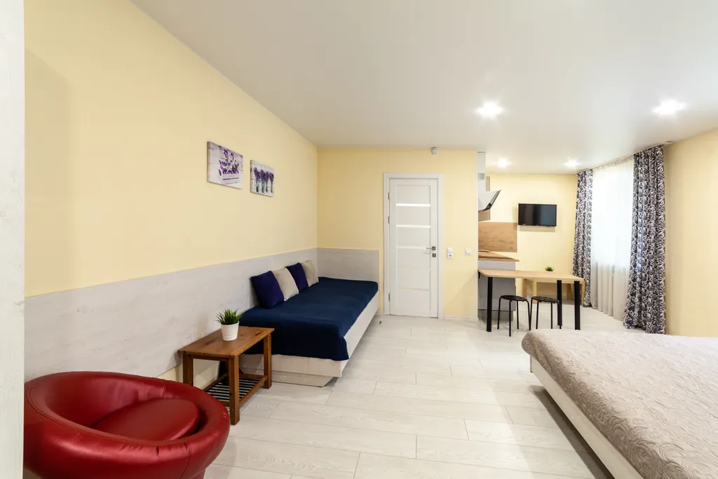 Квартира Трёхместная уютная студия — аренда посуточно в Курган