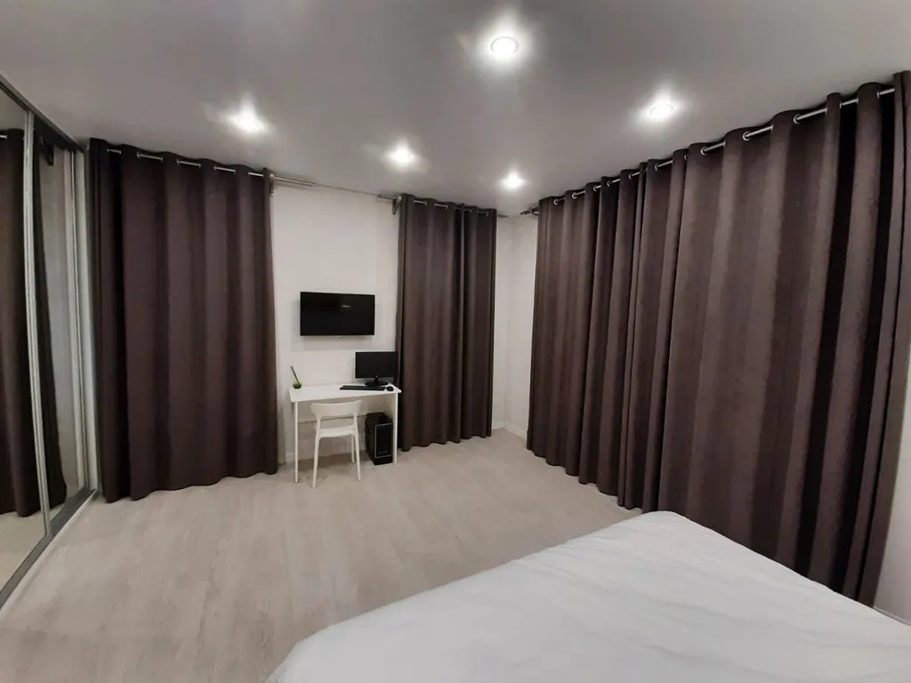 Квартира с участком, барбекю зона, закрытая территория, парковка