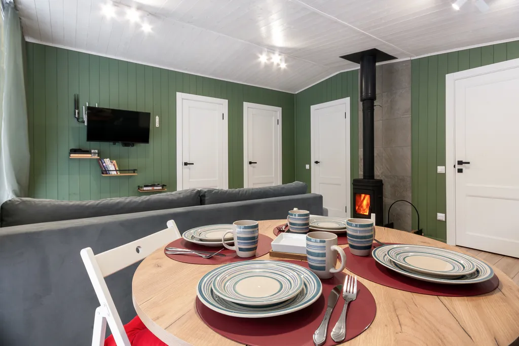 Дом в скандинавском стиле Хютте