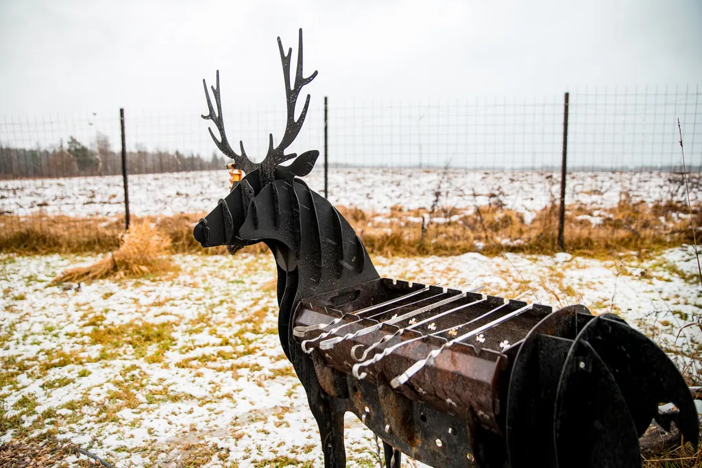 Дом с террасой и мангальной зоной для отдыха
