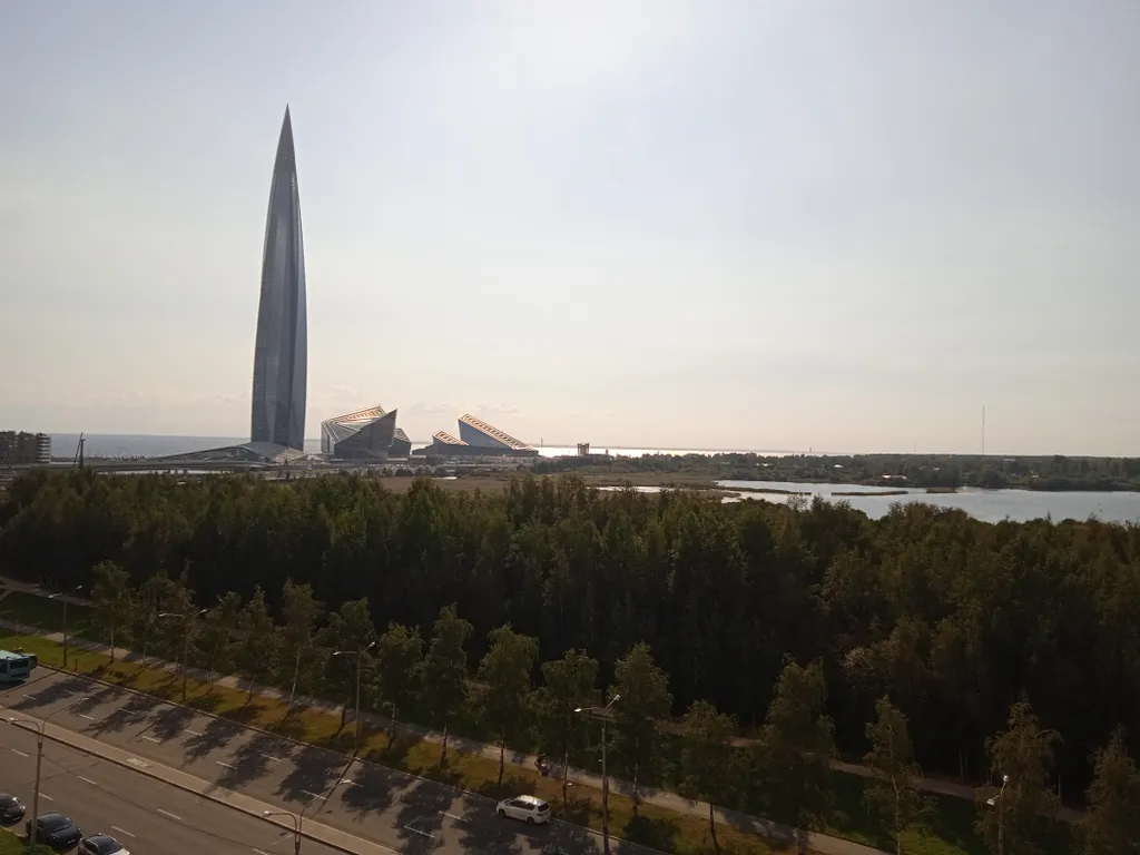 Уютная квартира с видом на Лахту