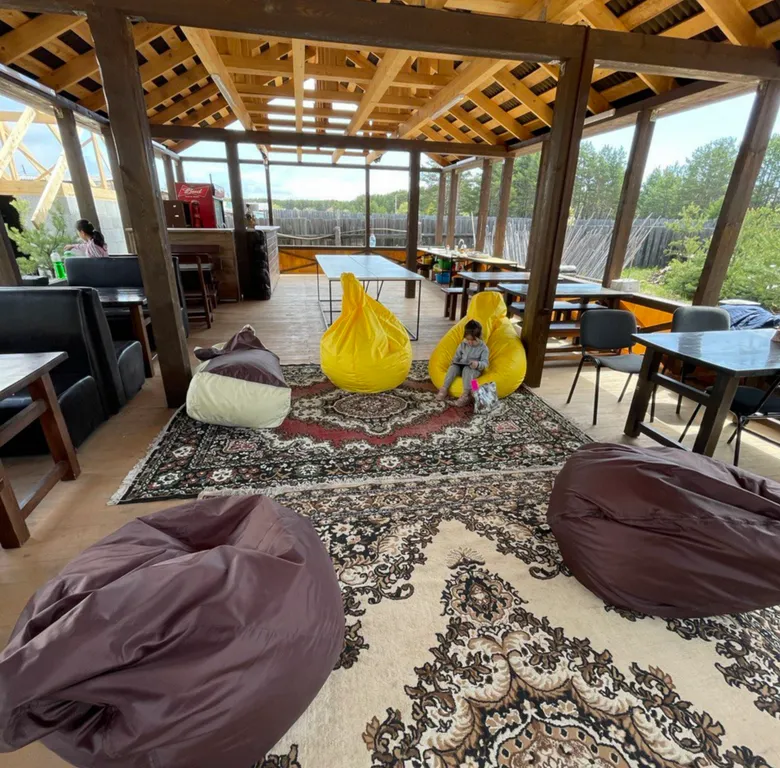 Домик на Байкале в скандинавском стиле