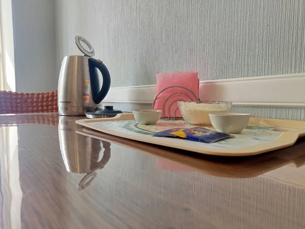 Квартира с двуспальной кроватью и диванчиком