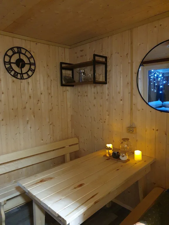 Коттедж Уютные домики с видом на горы и баня на дровах — Архыз