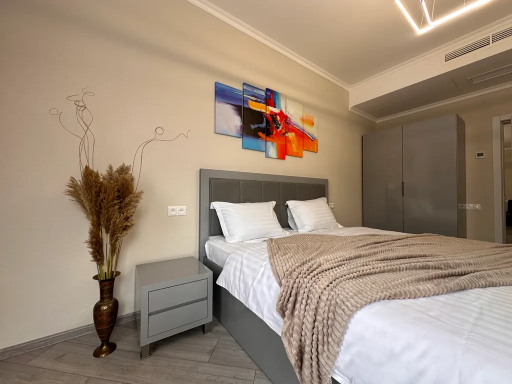 Апартамент с видом на горы и большой террасой