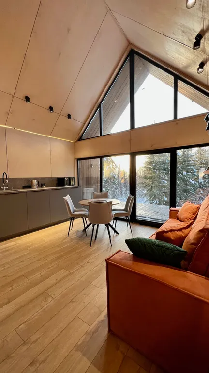 Дом в шерегеше lapki house