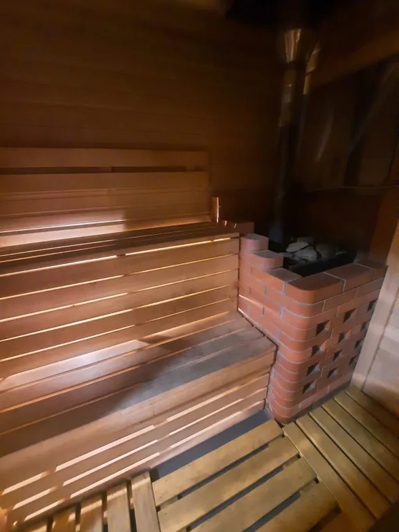 Коттедж Дом у реки с русской баней на дровах — Верховье