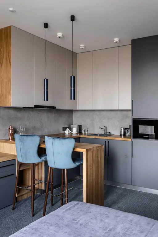 Квартира Квартира Апартамент Делюкс с панорамным видом на Поклонную гору с душем — Москва