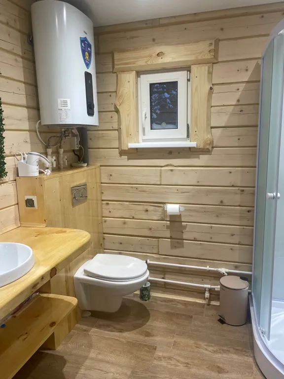 Дом с камином и сауной