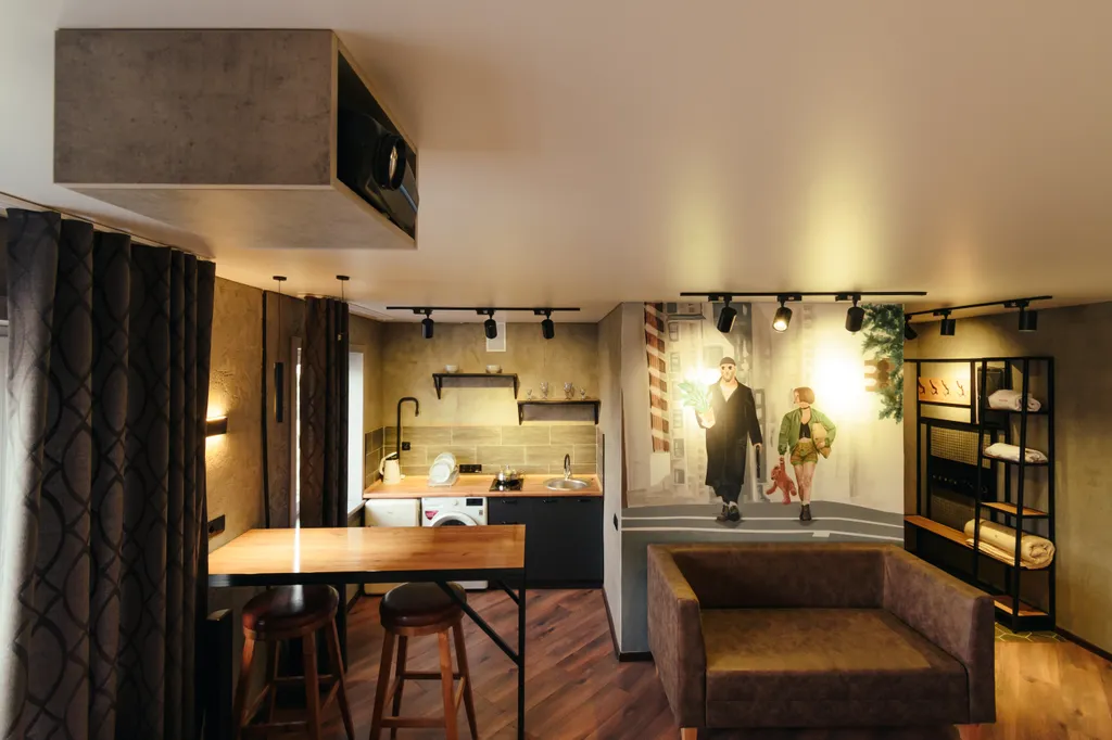 Фирменные апартаменты с домашним кинотеатром