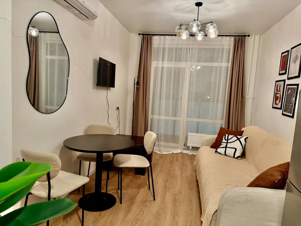 Квартира Уютная евродвухкомнатная квартира с балконом возле аэропорта Домодедово — Ям