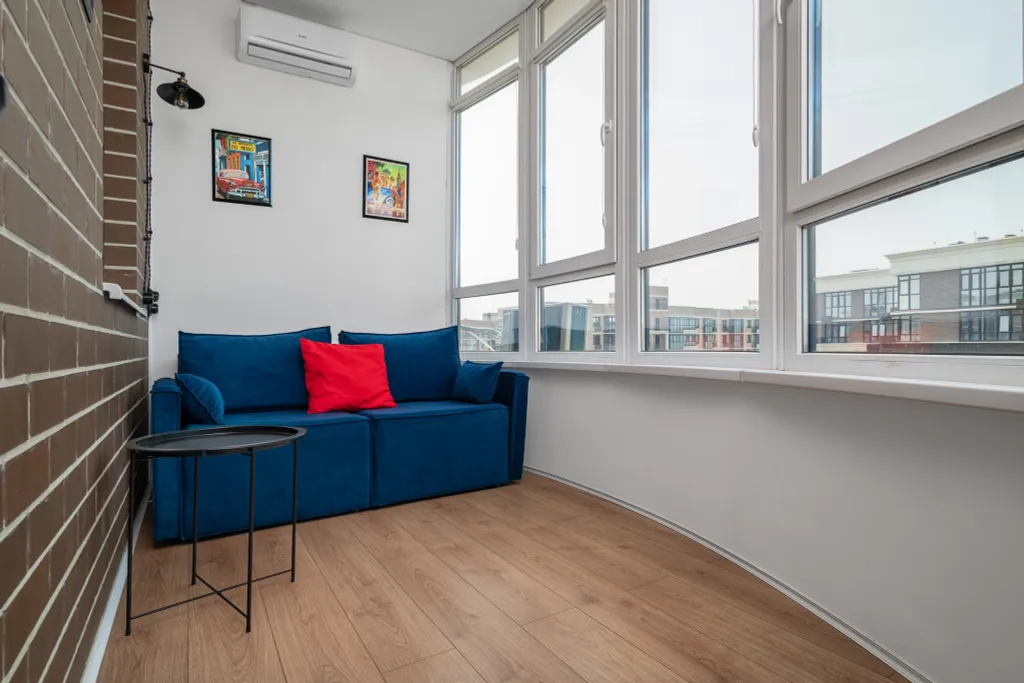 Квартира Однокомнатная квартира с панорамным видом в ЖК Самолёт — Краснодар