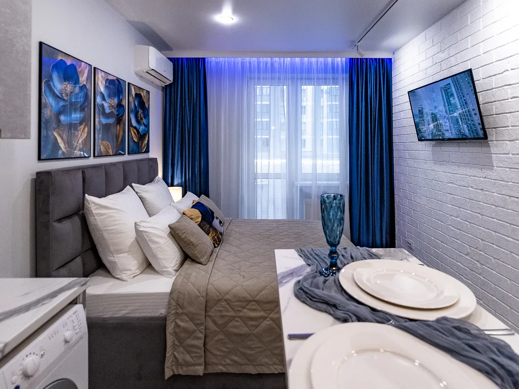 Квартира Квартира Уютная студия в Краснодаре - Идеальное место для отдыха и романтики! — Краснодар