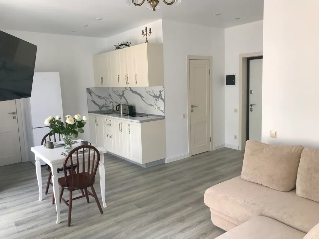 Шикарная квартира люкс Курортная жизнь с балконом