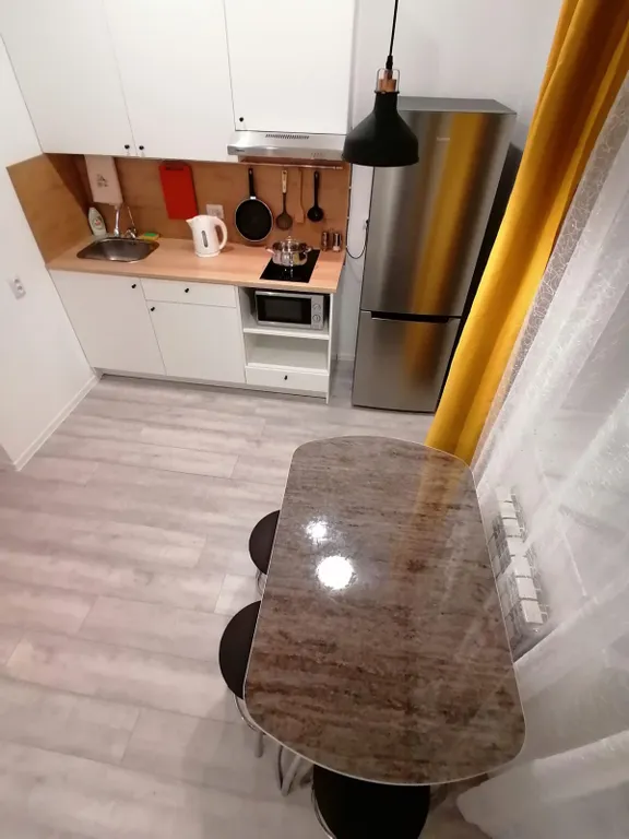 Уютная чистая студия со свежим ремонтом