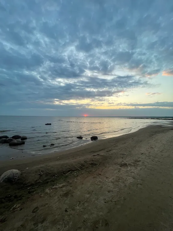 Комфортная квартира на первой линии Финского залива