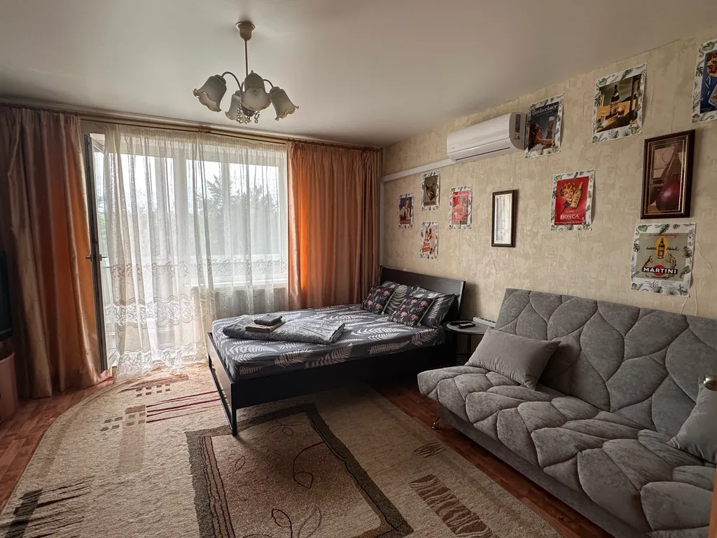 Уютная крупногабаритная однокомнатная квартира