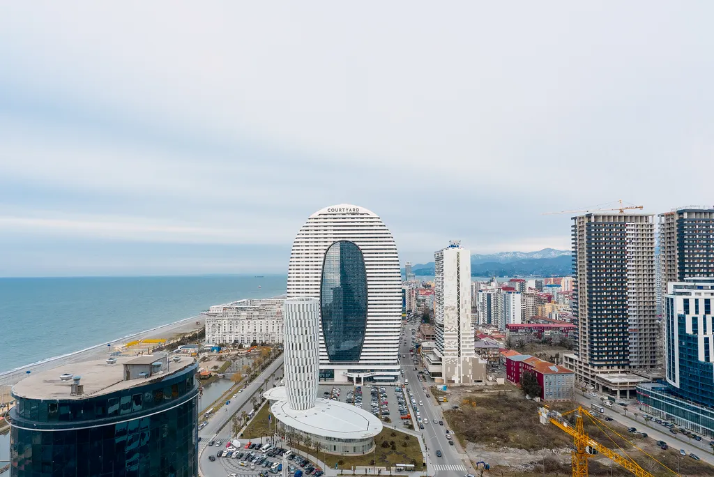 Apartments with sea and city view