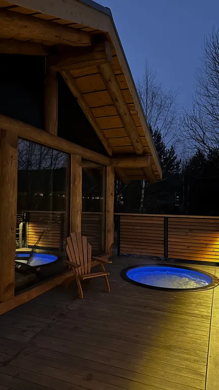 Премиум Шале с панорамным душем, стабильным интернетом. Скидки до 60 %