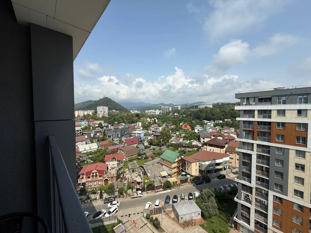 Евродвухкомнатная квартира для всей семьи с видом на море и горы