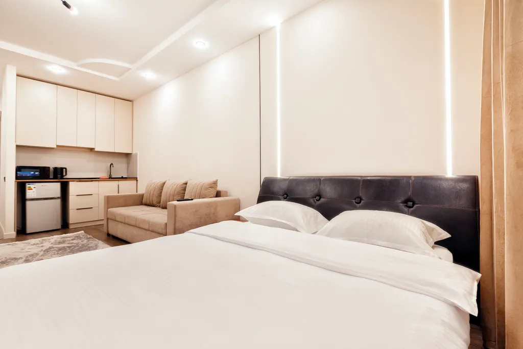 Элитные апартаменты с панорамным видом из окна в самом центре столицы