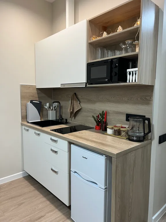 Квартира-студия на горнолыжном курорте Шерегеш