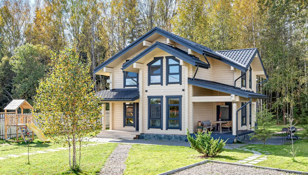 Коттедж Дом из бруса в лесу с баней и чаном — аренда посуточно в Серпухов