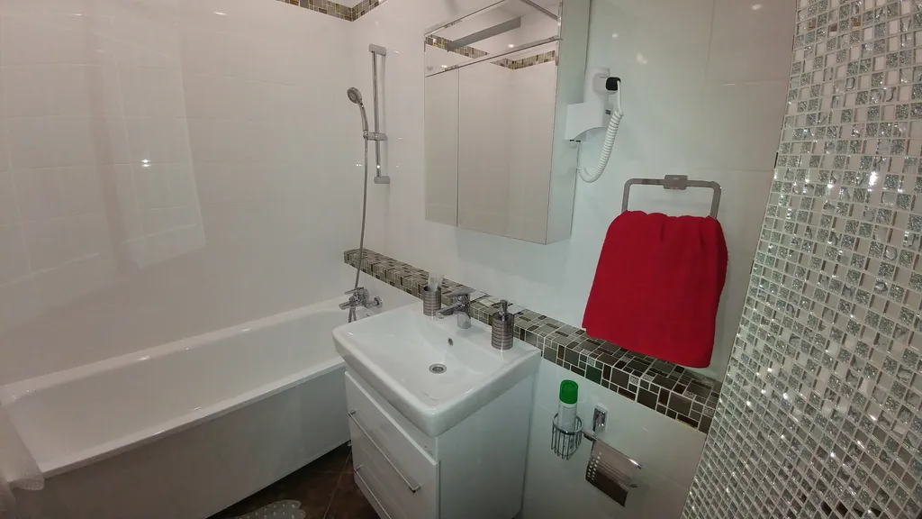 Квартира с дизайнерским ремонтом и красивым видом на город