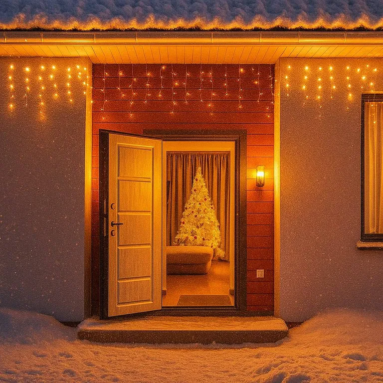 Уютный лавандовый домик