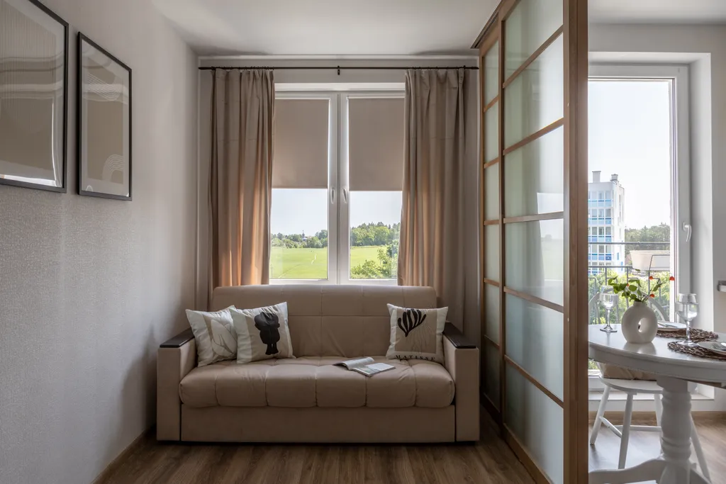 Уютная квартира с живописным видом из окна — аренда посуточно в Светлогорск