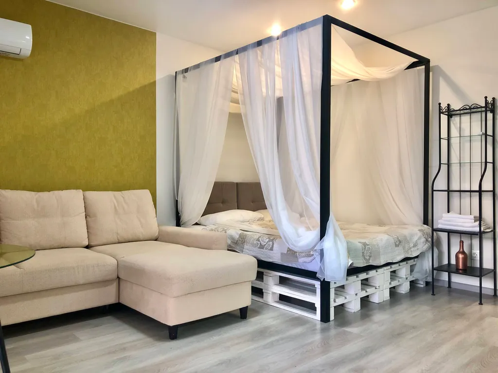 4-х местный апартамент с видом на море и бассейн