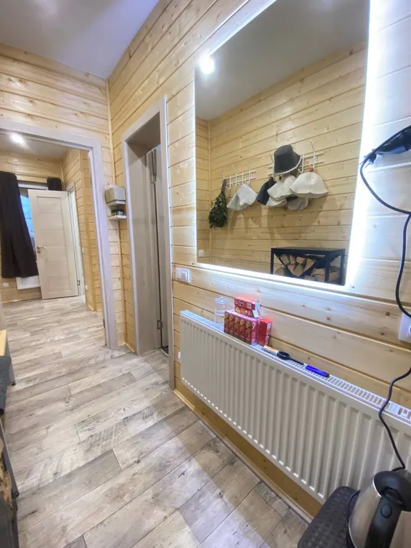 Коттедж Новый коттедж с русской баней на дровах — Тосно