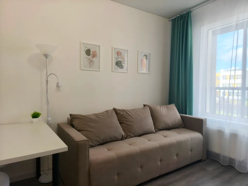 Квартира Квартира Новый дом, уютная евродвушка в тихом дворе — Шушары