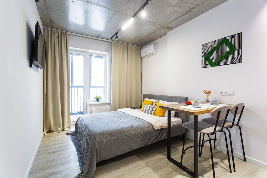 Квартира Квартира Видовая студия в стиле лофт — Новосибирск