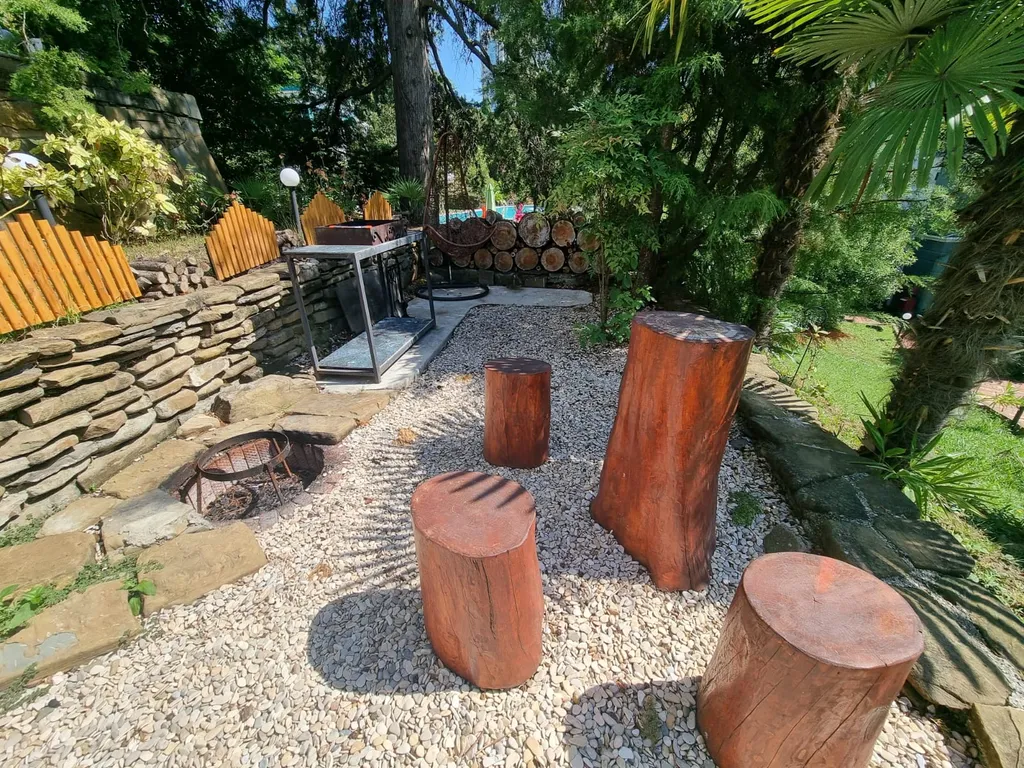 Коттедж с видом на море и открытым бассейном