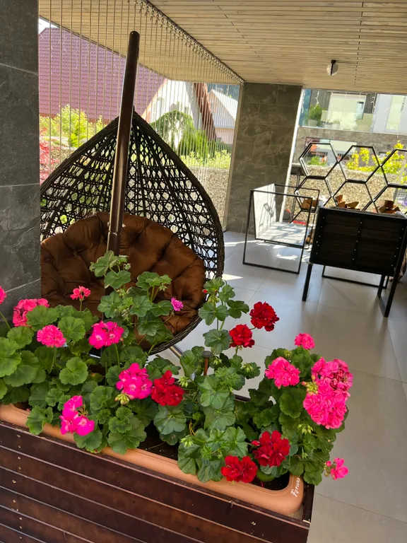 Апартаменты в Куб-терра, Голубой лён