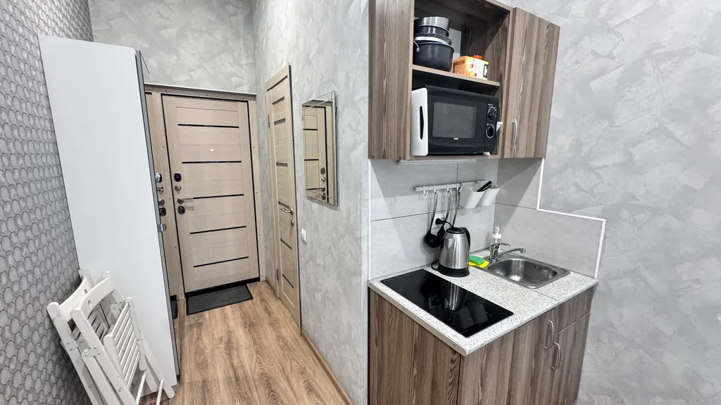 Квартира Хорошая квартира-студия у метро Лиговский проспект — Санкт-Петербург