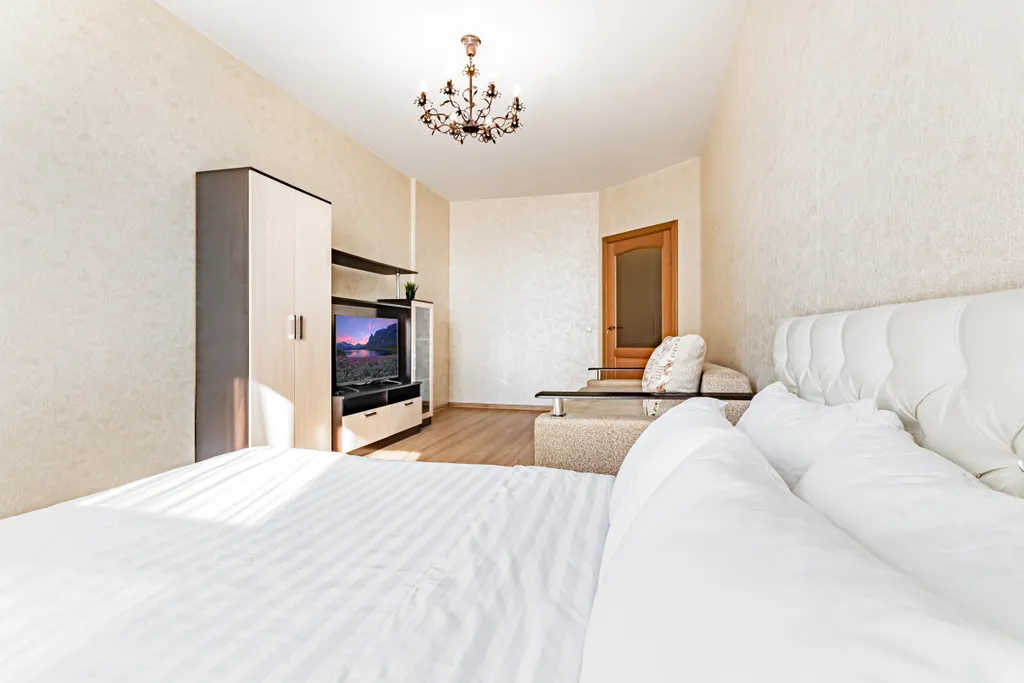 Квартира Квартира Lounge зона с видом на красную, тц в доме, паркинг, комфорт, 24/7 — Краснодар