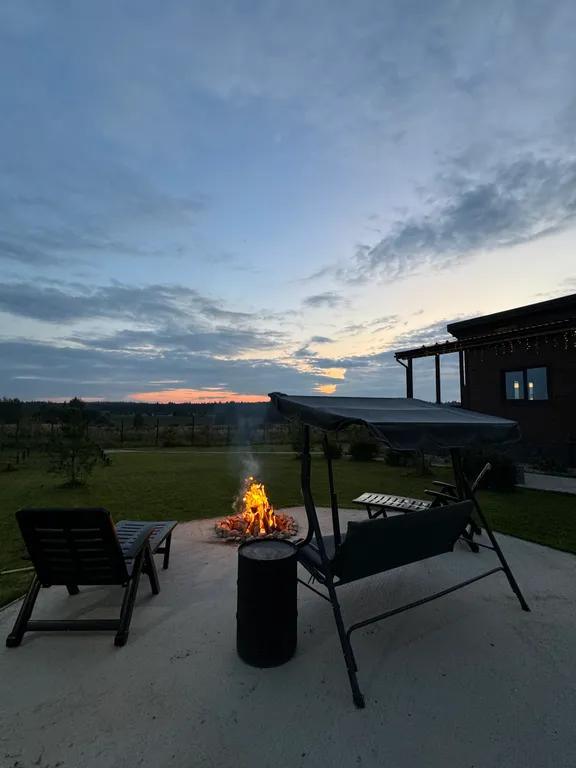 Дом География России с банным чаном на Истринском водохранилище