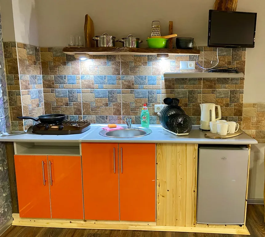 Апартаменты студио с отдельным входом для 4 гостей на озере Дривяты