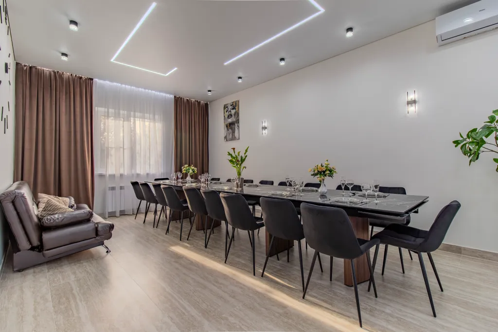 Уютный дом с чаном для большой компании