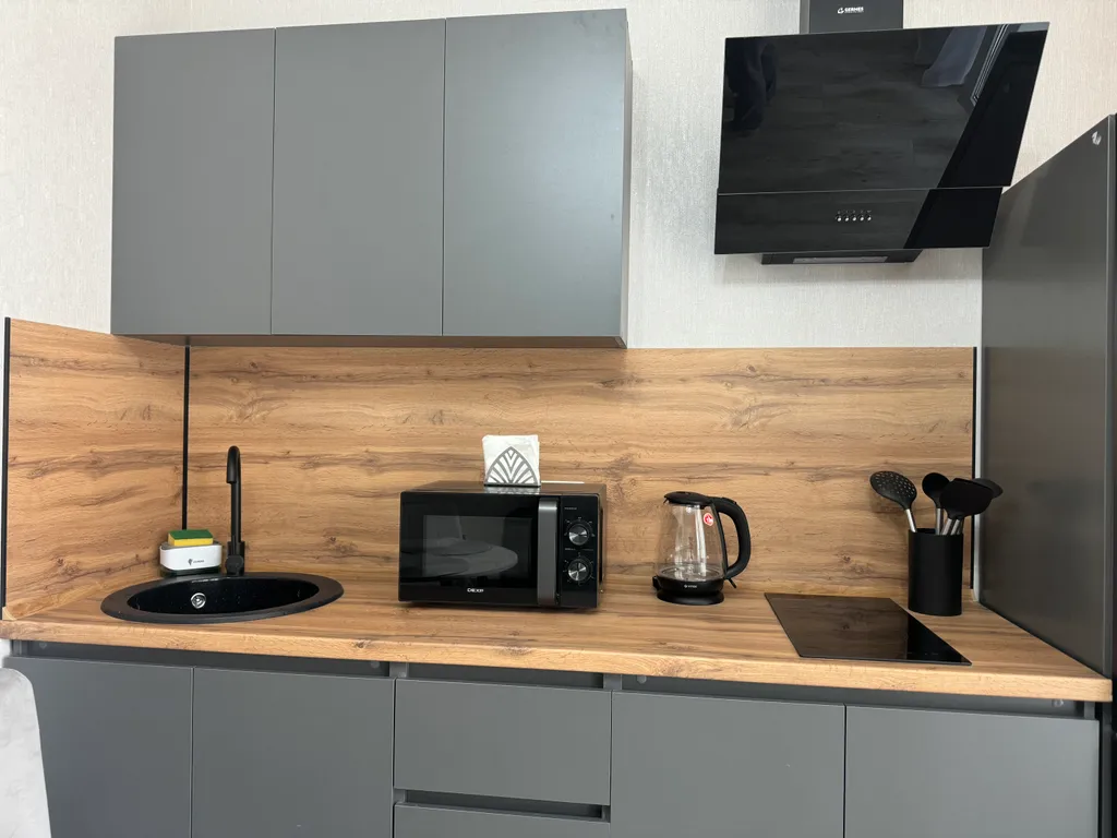 Современные аппартаменты с панорамной лоджией